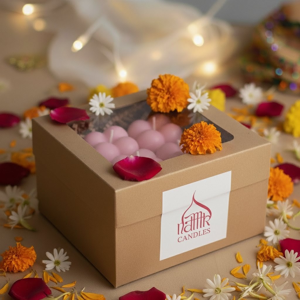 Mini Bubble Candle- Pack of 4