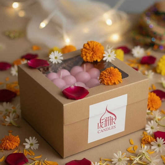 Mini Bubble Candle- Pack of 4